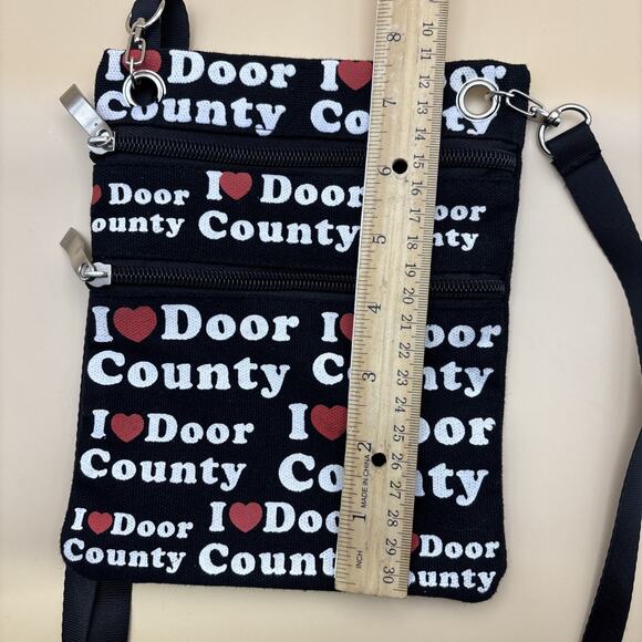 RUBIN RUTH Neck Wallet Crossbody Canvas Wallet Cancun Small Travler Bag - Picture 2 of 4